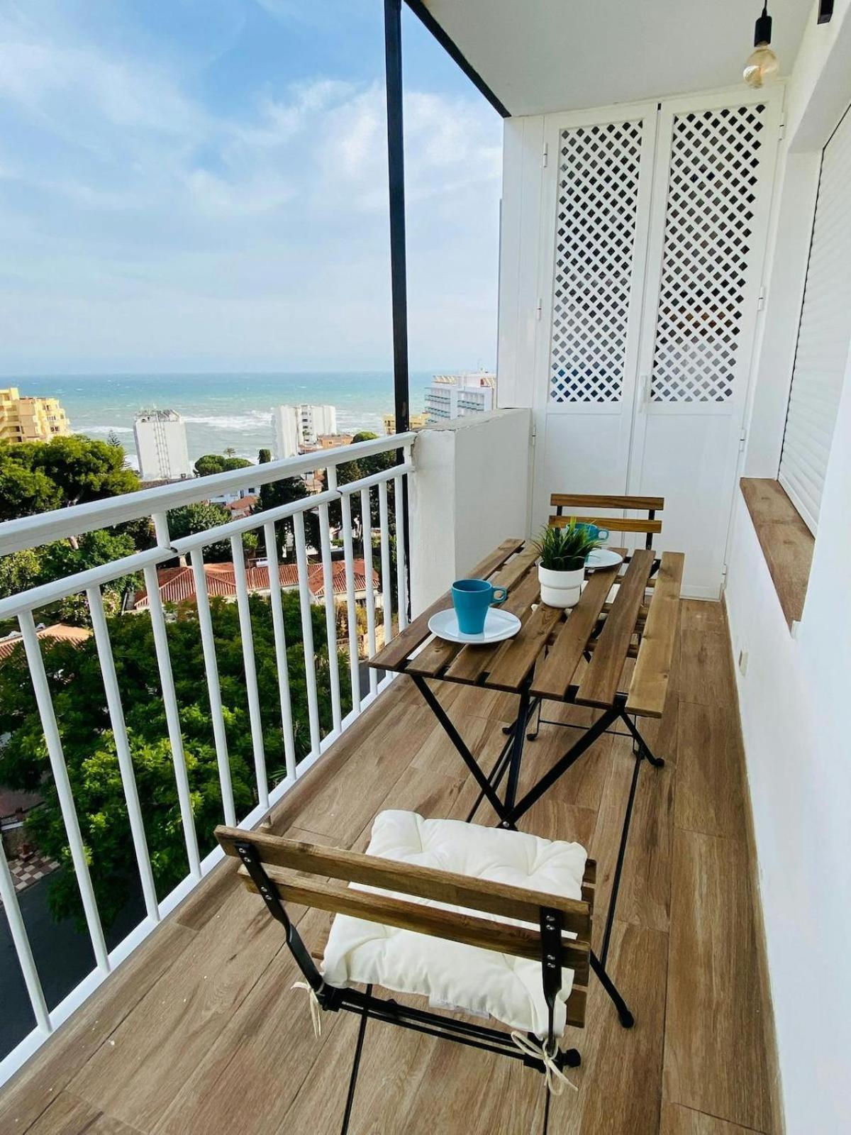 Moderno Apartamento Con Vistas Al Mar -Benalmádena Eksteriør bilde