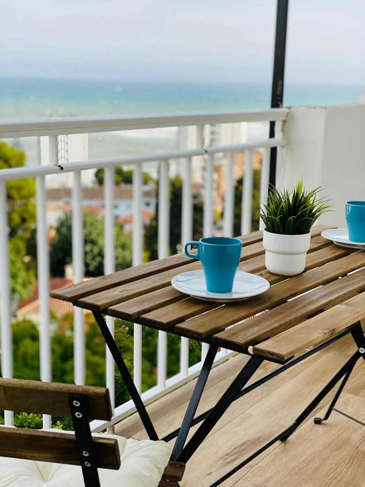 Moderno Apartamento Con Vistas Al Mar -Benalmádena Eksteriør bilde